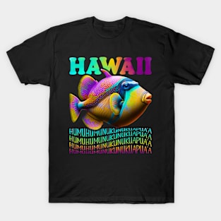 Hawaii Humuhumunukunukuapua'a Hawaiian Reef Triggerfish T-Shirt